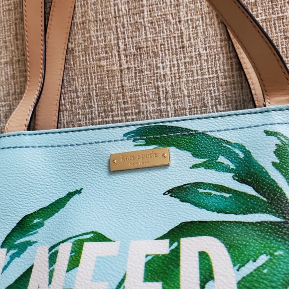 Kate Spade Francis Tote I Need A Vacation - Picture 3 of 10